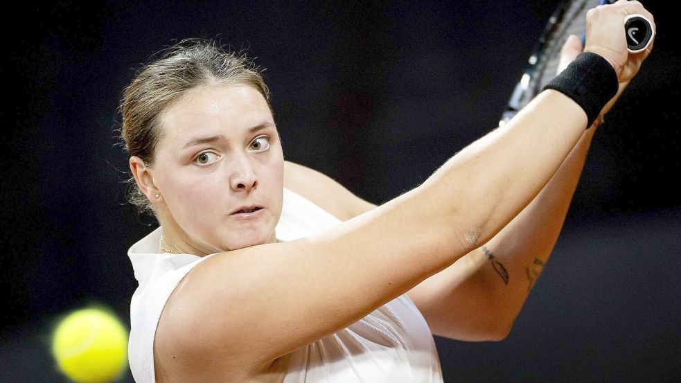 Jule Niemeier kassiert die nächste Niederlage. Foto: Koen Van Weel/ANP/dpa