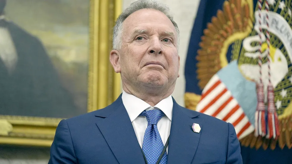 Der russische Präsident Wladimir Putin ist nach Worten des US-Sondergesandten Steve Witkoff bereit zu einem „dauerhaften Frieden“ in der Ukraine. Foto: Evan Vucci/AP/dpa