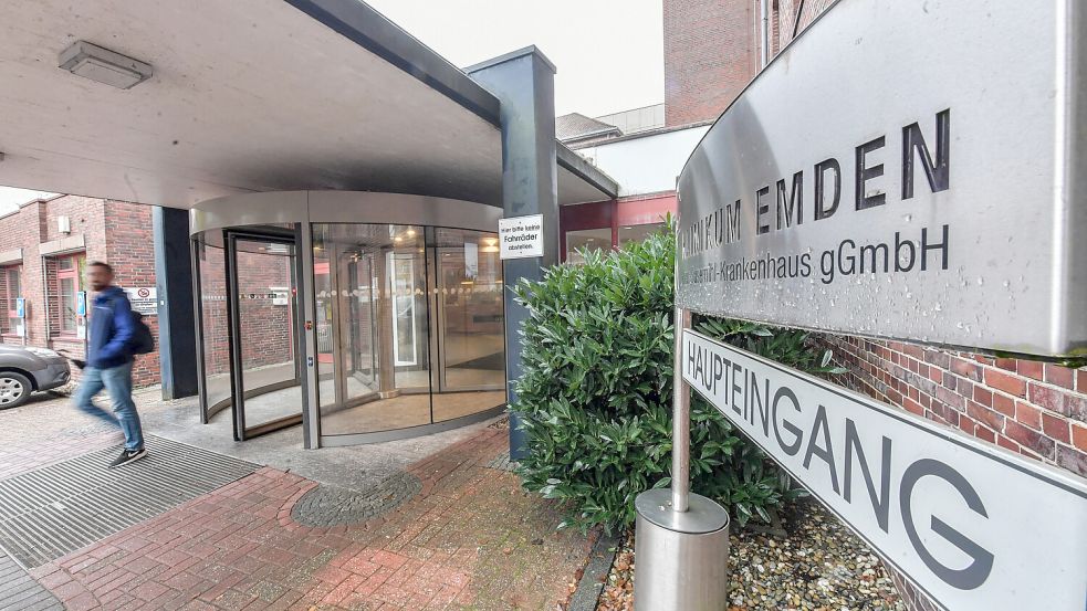 Das Krankenhaus in Emden. Foto: Ortgies/Archiv