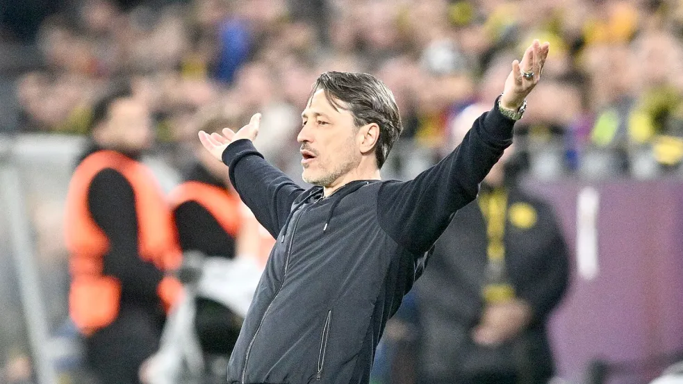 Die Hypothek des Hinspiels wog zu schwer für das Team von Trainer Niko Kovac. Foto: Bernd Thissen/dpa