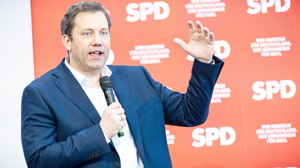 Will das Rentensystem in Deutschland grundlegend reformieren: SPD-Chef Lars Klingbeil. Foto: dpa/Moritz Frankenberg