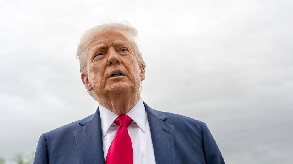 Trump sieht völlige Einigkeit mit Israel, auch bei Iran Foto: Andrew Leyden/ZUMA Press Wire/dpa