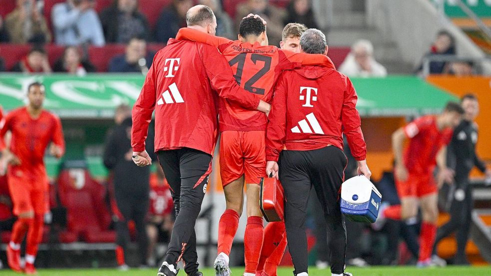 Jamal Musiala ist derzeit verletzt. Foto: Tom Weller/dpa