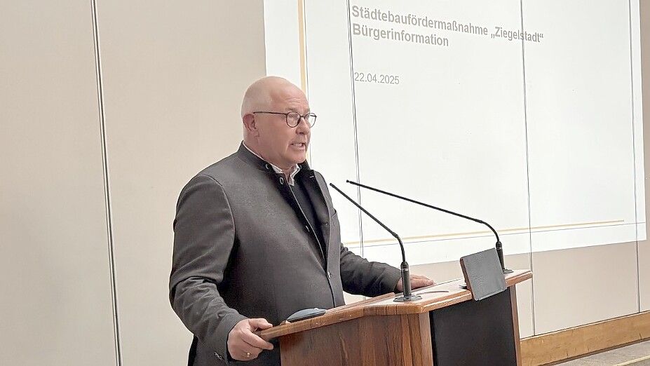 Bürgermeister Hans-Peter Heikens will die Bürger beim Projekt mitreden lassen. Foto: Oliver Bär