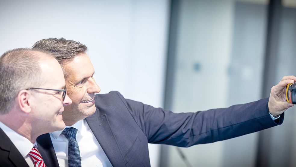 SPD-Fraktionschef Grant Henrik Tonne wird neuer Wirtschaftsminister. Foto: dpa/ Moritz Frankenberg
