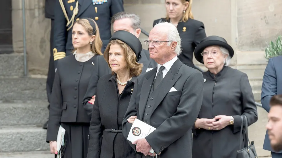 Der Verstorbene war der Cousin von König Carl Gustaf. Foto: Daniel Vogl/dpa