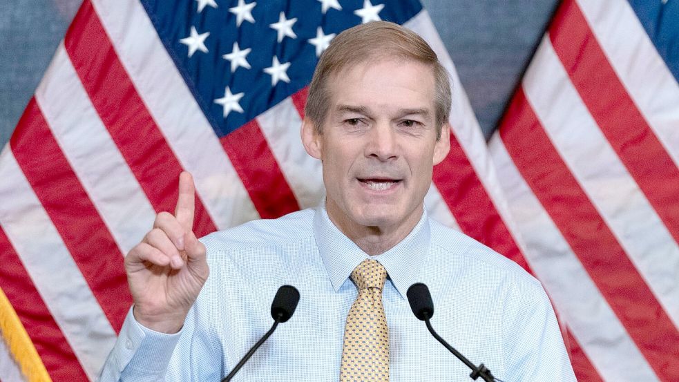 Die Republikaner im Justizausschuss des US-Repräsentantenhaus um den Vorsitzenden Jim Jordan wollen eine Gebühr auf Asylanträge erheben. (Archivbild) Foto: Jose Luis Magana/AP/dpa