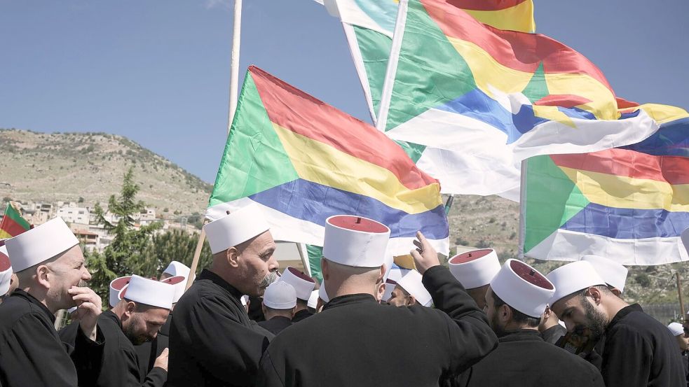 Israel sieht die Drusen als Verbündete an. Foto: Maya Alleruzzo/AP/dpa