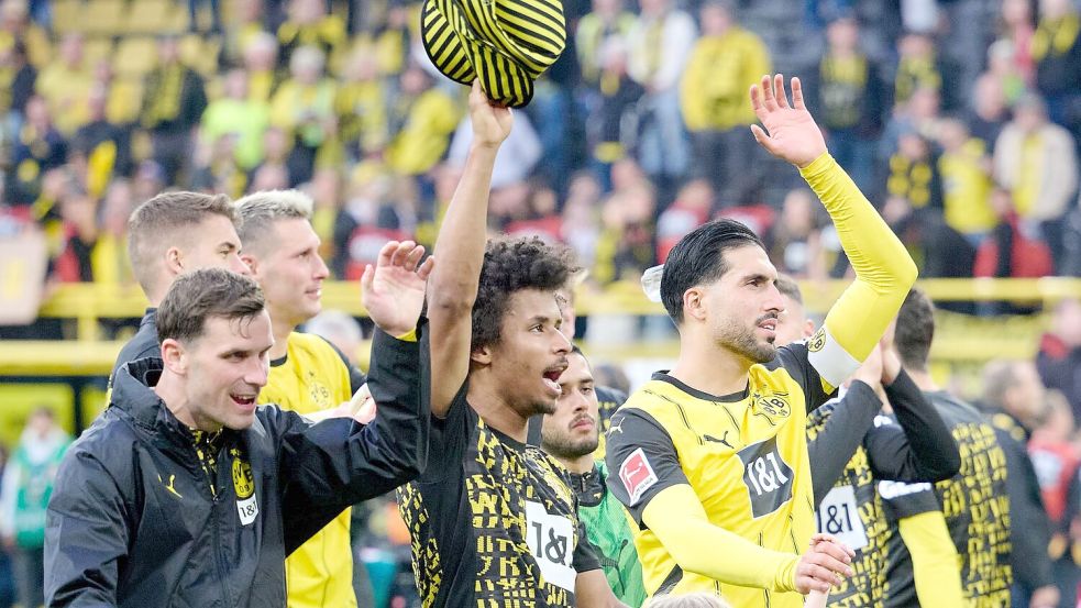 Der BVB ist wieder obenauf. Foto: Bernd Thissen/dpa