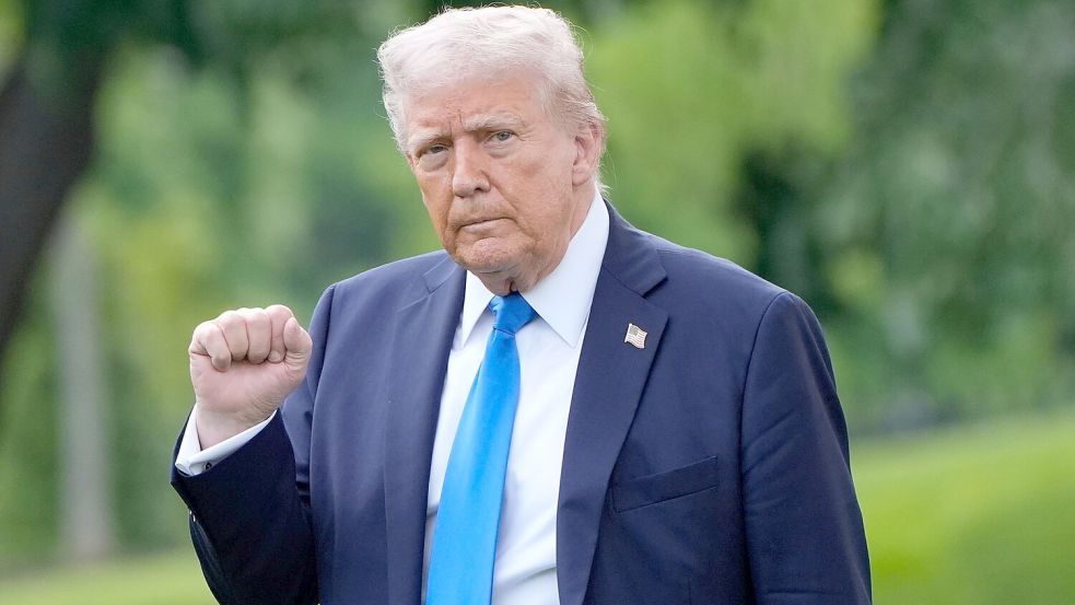 Wer könnte folgen, wenn sich US-Präsident Trump eines Tages zurückzieht? Der Republikaner hat mehrere Ideen. (Archivbild) Foto: Alex Brandon/AP/dpa