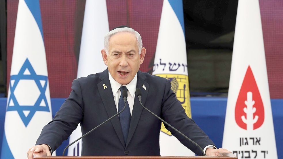 Erwartet wird, dass die Pläne für eine Ausweitung der Militäroffensive im Gazastreifen erst nach dem Besuch von Trump umgesetzt werden. (Archivbild) Foto: Abir Sultan/POOL EPA/AP/dpa