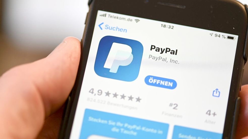 Um Paypals virtuelle Geldbörse nutzen zu können, müssen die Nutzer die neuste Version der Paypal-App auf ihrem Telefon installiert haben. Foto: Felix Kästle/dpa