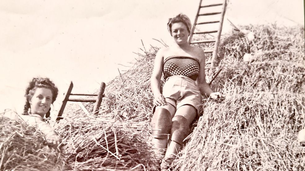 Die „Land Girls“ leisteten harte Arbiet, um das Land zu versorgen. Foto: privat / Gwen Raggett