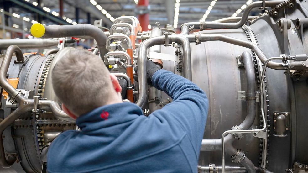 Triebwerkswartung ist ein wichtiges Geschäftsfeld für MTU. Foto: Sebastian Gollnow/dpa