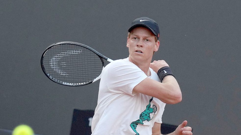 Jannik Sinner tritt nach seiner Dopingsperre in Rom erstmals wieder an. Foto: Alfredo Falcone/LaPresse/AP/dpa
