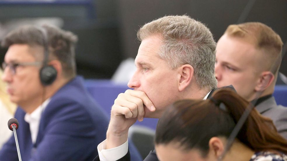 Der AfD-Politiker Petr Bystron selbst weist die Vorwürfe gegen ihn vehement zurück. (Archivbild) Foto: Philipp von Ditfurth/dpa