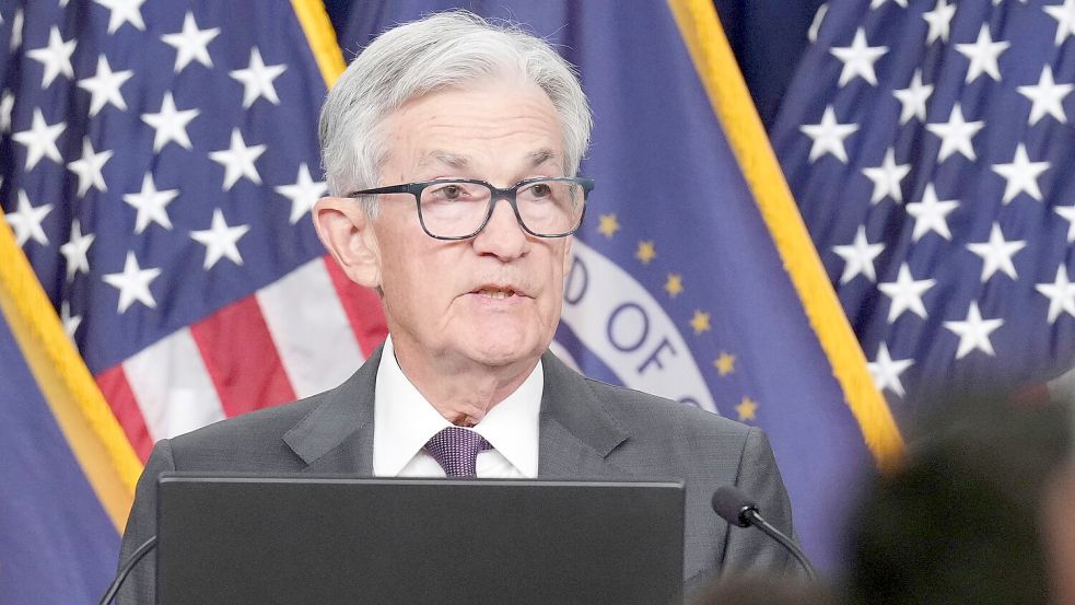 Fed-Chef Powell bekommt Trumps Wut regelmäßig zu spüren. (Archivbild) Foto: Jacquelyn Martin/AP/dpa