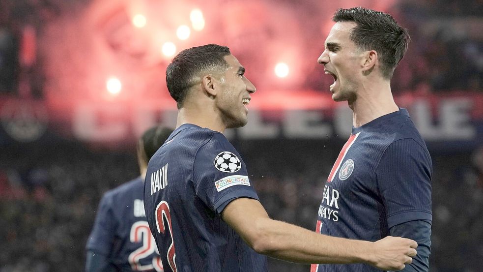 Fabian Ruiz sorgte für die PSG-Führung. Foto: Aurelien Morissard/AP/dpa