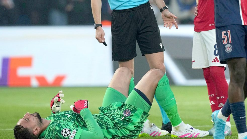 War wieder ein starker Rückhalt: Gianluigi Donnarumma Foto: Thibault Camus/AP/dpa