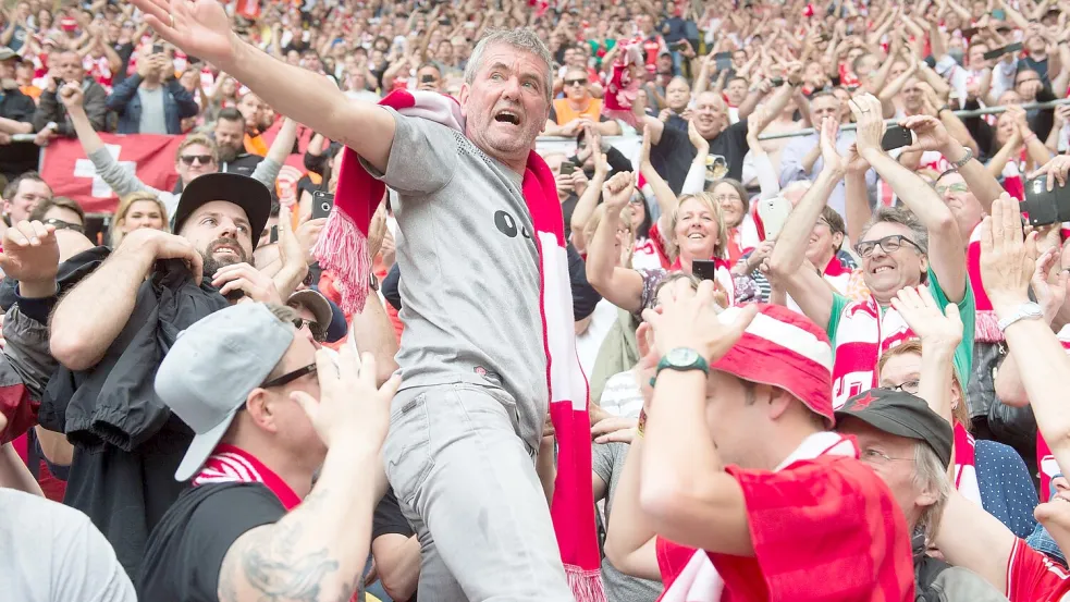 Funkels Aufstieg mit Fortuna Düsseldorf. Foto: Sebastian Kahnert/dpa