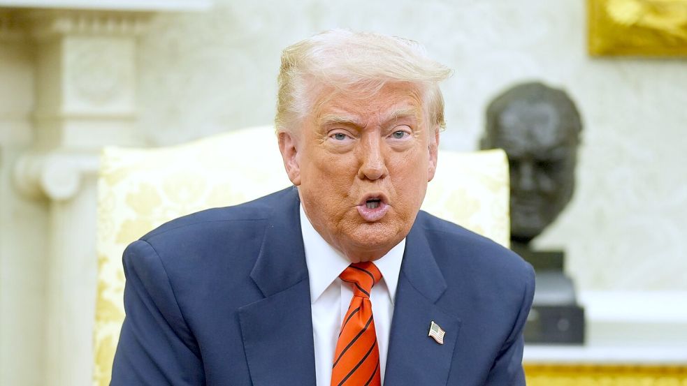 US-Präsident Donald Trump ist mit der Fed nicht zufrieden. Foto: Evan Vucci/AP/dpa