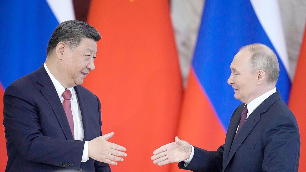 Moskau und China bleiben enge Partner. Foto: Pavel Bednyakov/AP/dpa