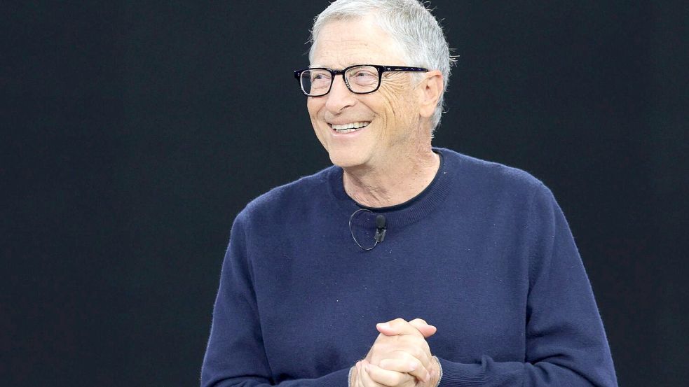 Bill Gates will sein Geld ausgeben für eine bessere Welt. Foto: Jason Redmond/AP/dpa