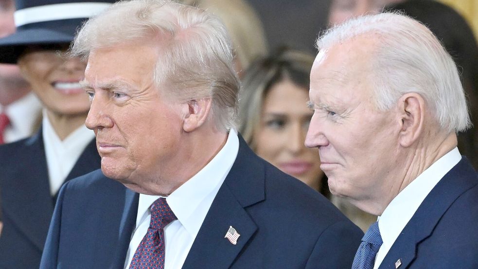 „Es war (...) ein Fehler, dass wir uns nicht besser verkaufen konnten“, sagt Biden über die Wahlniederlage gegen Trump. (Archivbild) Foto: Saul Loeb/POOL AFP/AP/dpa