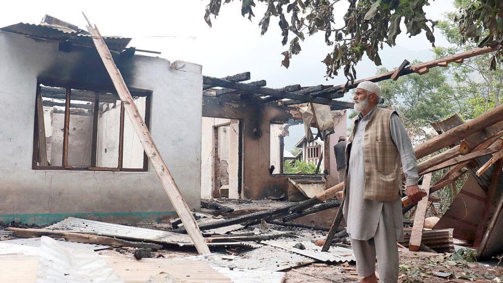 Die Situation zwischen Indien und Pakistan droht sich weiter zuzuspitzen. (Archivbild) Foto: Junaid Bhat/AP/dpa