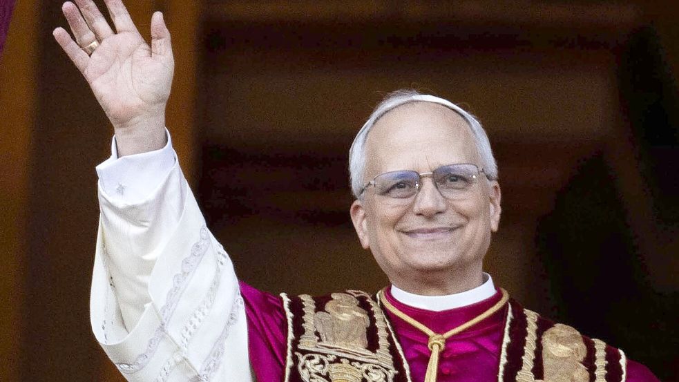 Robert Francis Prevost ist der neue Papst. Foto: Oliver Weiken/dpa