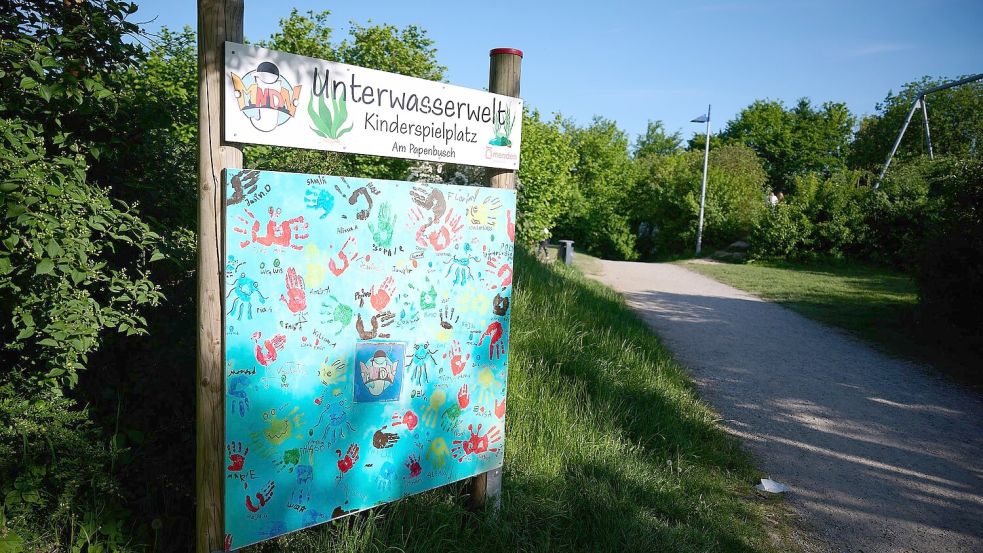 Demr Tat auf dem Spielplatz soll bisherigen Ermittlungen zufolge ein Streit zwischen mehreren Personen vorausgegangen sein. Foto: Bernd Thissen/dpa