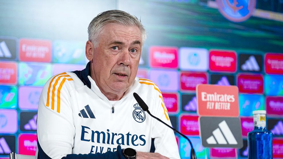 Carlo Ancelotti spricht über seine Zeit in Madrid Foto: Alberto Gardin/ZUMA Press Wire/dpa