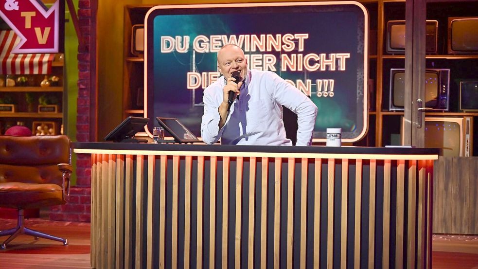 Die Raab-Show „Du gewinnst hier nicht die Million bei Stefan Raab“ wird in ihrer bisherigen Form beendet. (Handout) Foto: Julia Feldhagen/Raab Entertainment/RTL/dpa