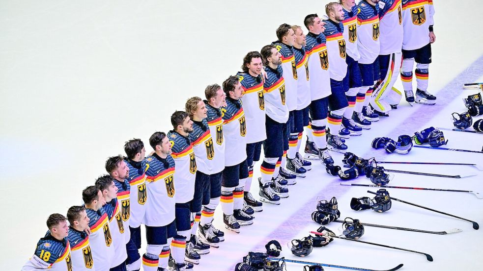 Drittes WM-Spiel, dritter Sieg für das deutsche Eishockey-Team. Foto: Vít Simanek/CTK/dpa