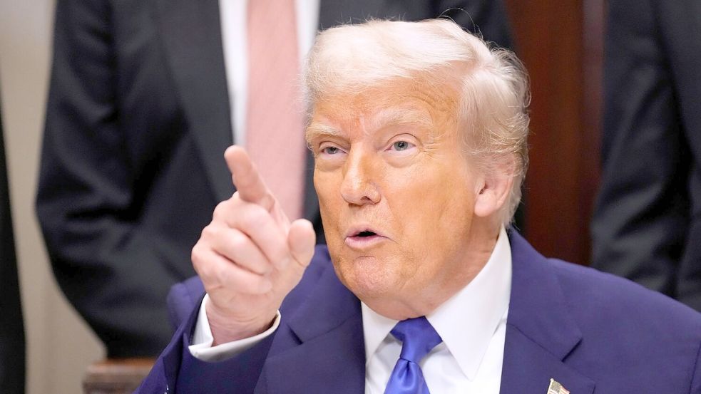 Die deutsche Gründerbranche setzt auf ausländische Talente - und die USA, wo Donald Trump für Turbulenzen sorgt (Archivbild). Foto: Mark Schiefelbein/AP/dpa