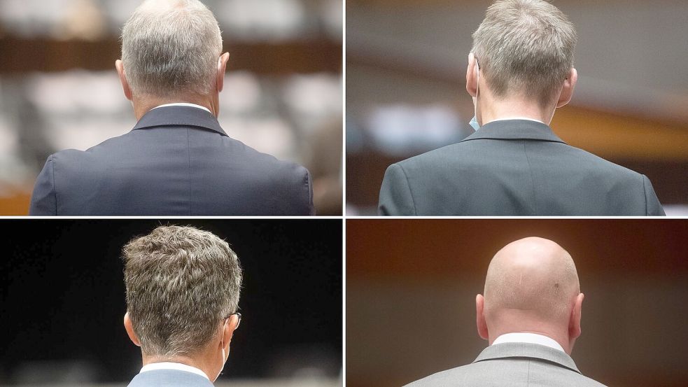 Im Braunschweiger Prozess um den VW-Abgasskandal stehen nur noch die letzten Worte der Angeklagten und das Urteil an. (Archivbild) Foto: Julian Stratenschulte/dpa Pool/dpa
