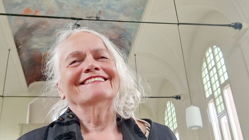 Wilma Mencke fühlt sich in der „Kirche von Goldjebloum“ zu Hause. Foto: Tatjana Gettkowski