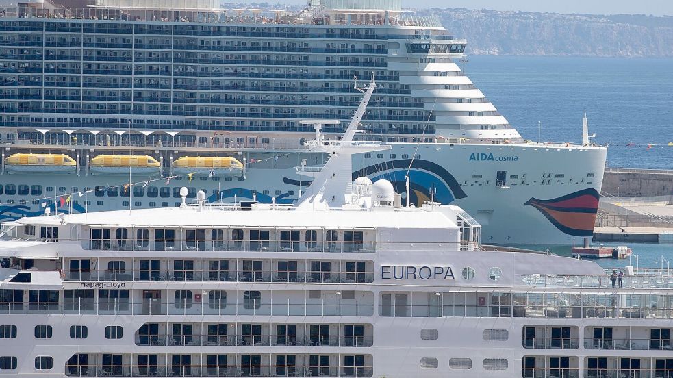 Das Mittelmeer gehörte im vergangenen Jahr nach der Karibik zum wichtigsten Ziel von Kreuzfahrten. Foto: Clara Margais/dpa
