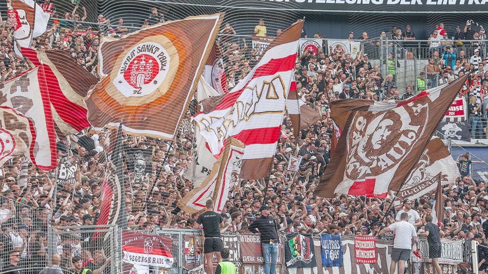 Der FC St. Pauli verfügt über eine große Fan-Gemeinde. Foto: Imago