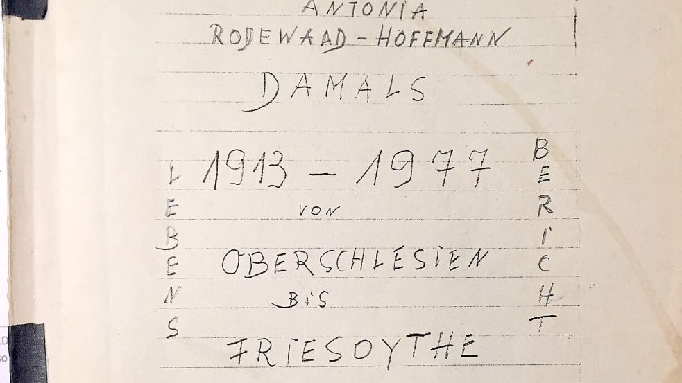 Lebensbericht: Antonia Rodewald-Hoffmann berichtet nichts Gutes vom Leben als Flüchtling und Evangelische ab 1945 in Markhausen. Foto: Martin Pille