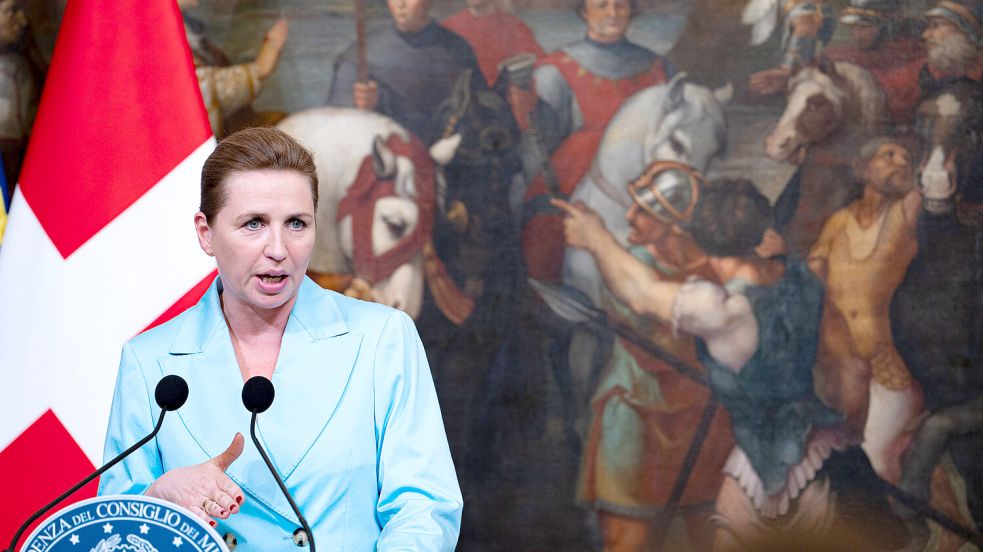 Dänemark Premierministerin Mette Frederiksen ist für die Erhöhung des Rentenalters. Foto: IMAGO/NurPhoto