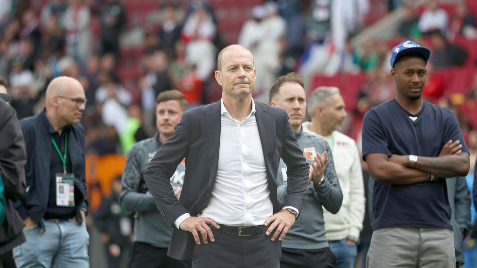 Freigestellt: Jess Thorup hatte beim FC Augsburg noch einen Vertrag bis Juni 2026. Foto: IMAGO/Krieger