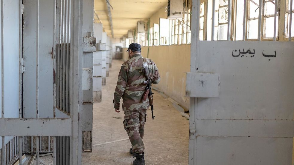 Das Militärgefängnis Saidnaja stand wie kaum ein Ort sonst für die Brutalität unter Assad.(Archivbild) Foto: Mosa’ab Elshamy/AP/dpa
