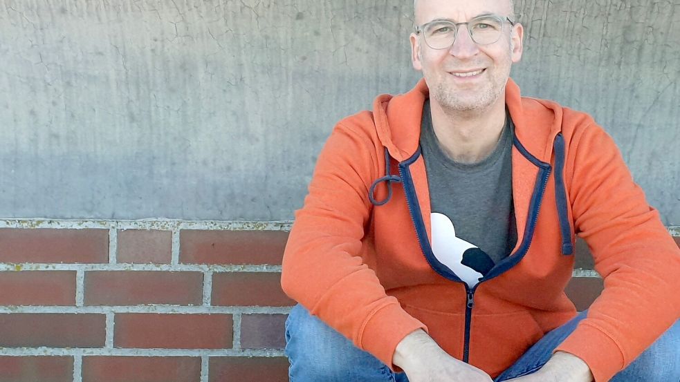 Digitaltrainer Frank Bündgen war für einen Tag an der Schule am Wolfsmeer zu Gast. Foto: privat