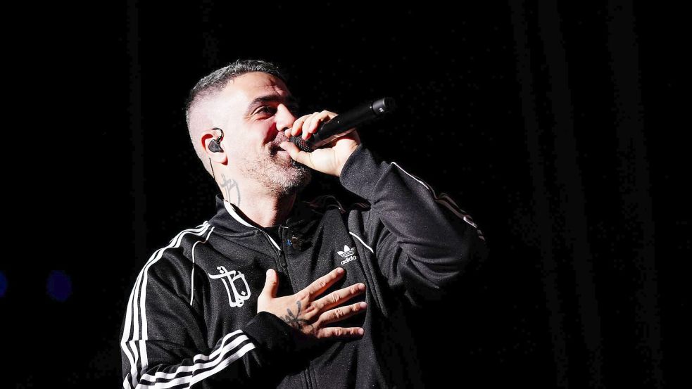 Seine Fans werde er immer im Herzen behalten, verspricht der Rapper, der mit bürgerlichem Namen Anis Mohamed Youssef Ferchichi heißt. (Archivbild) Foto: Eva Manhart/APA/dpa