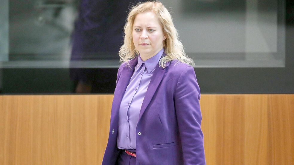 Kirsikka Lansmann bei der Wahl des neuen niedersächsischen Ministerpräsidenten. Foto: IMAGO / dts Nachrichtenagentur