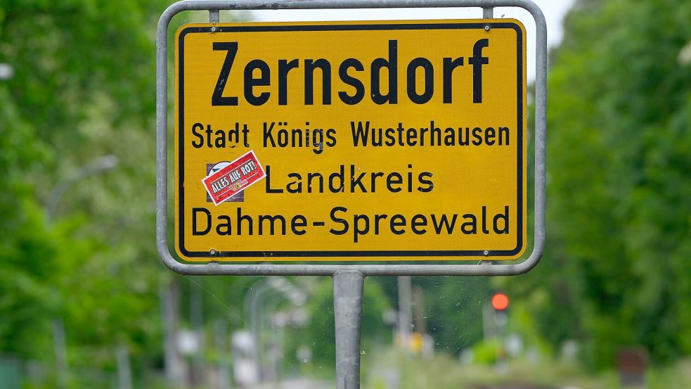 In Königs Wusterhausen hat es eine Durchsuchung im Rahmen von Ermittlungen des Generalbundesanwalts gegeben. Foto: Patrick Pleul/dpa