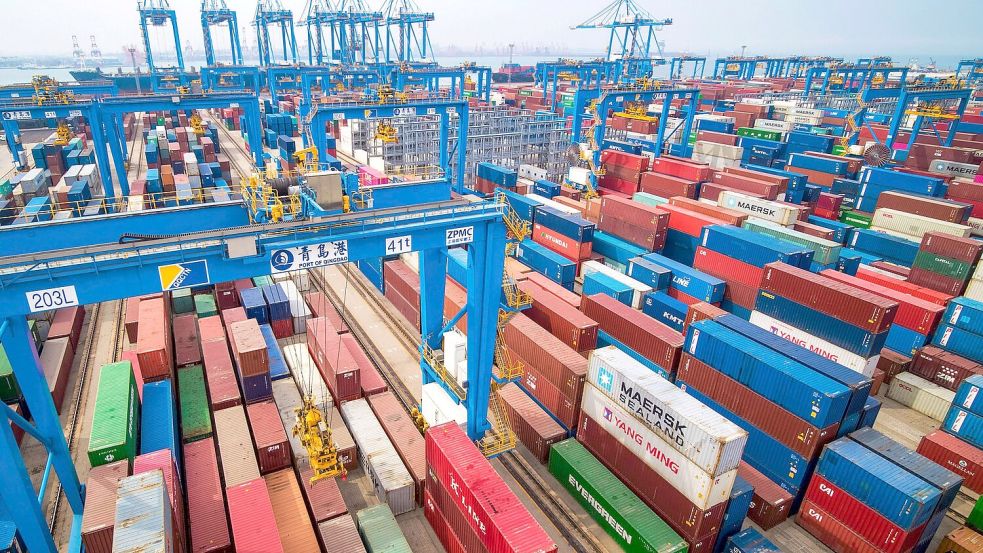 Der Handelsstreit zwischen den USA und China belastet auch EU-Firmen. (Symbolbild) Foto: Uncredited/CHINATOPIX/dpa
