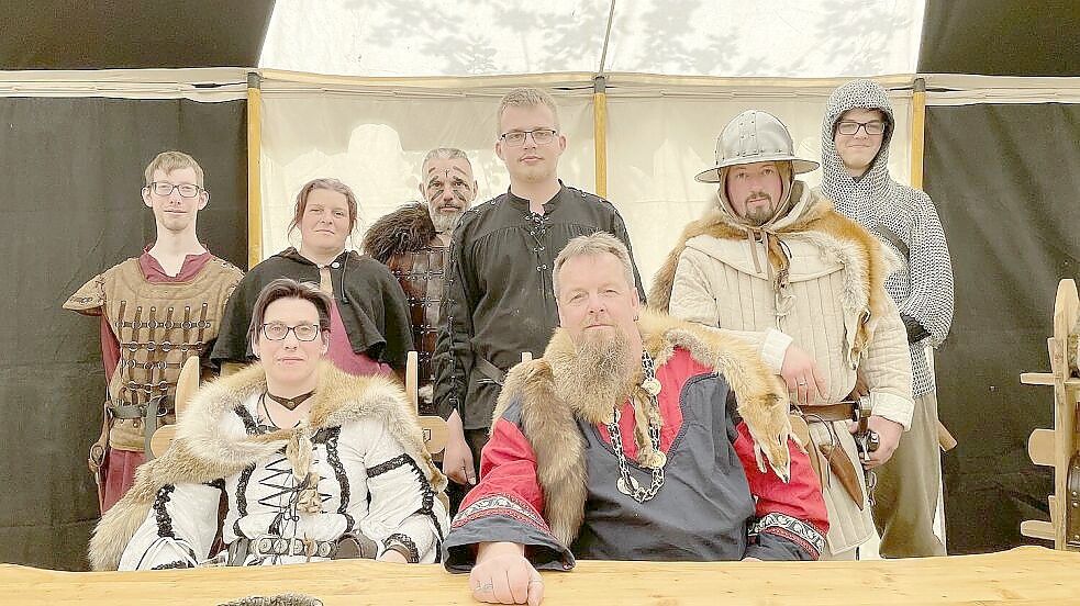 Der Clan of Kerry schlägt an diesem Wochenende wieder am Idasee sein Mittelalter-Lager auf. Foto: privat