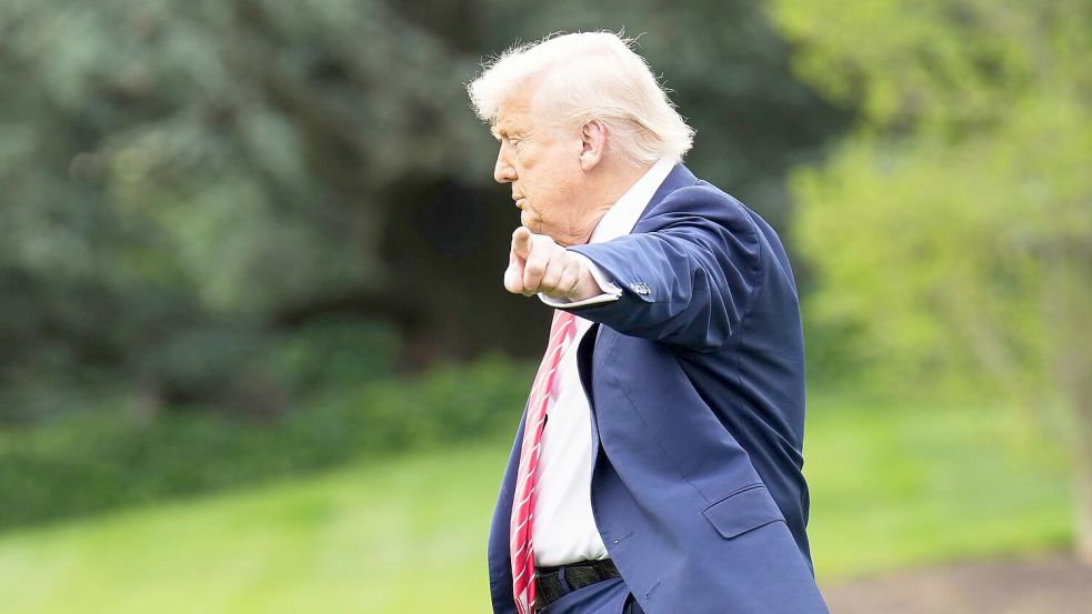 Nutzt Trump die immer neuen Ankündigungen vor allem, um Druck zu erzeugen? Foto: Jacquelyn Martin/AP/dpa